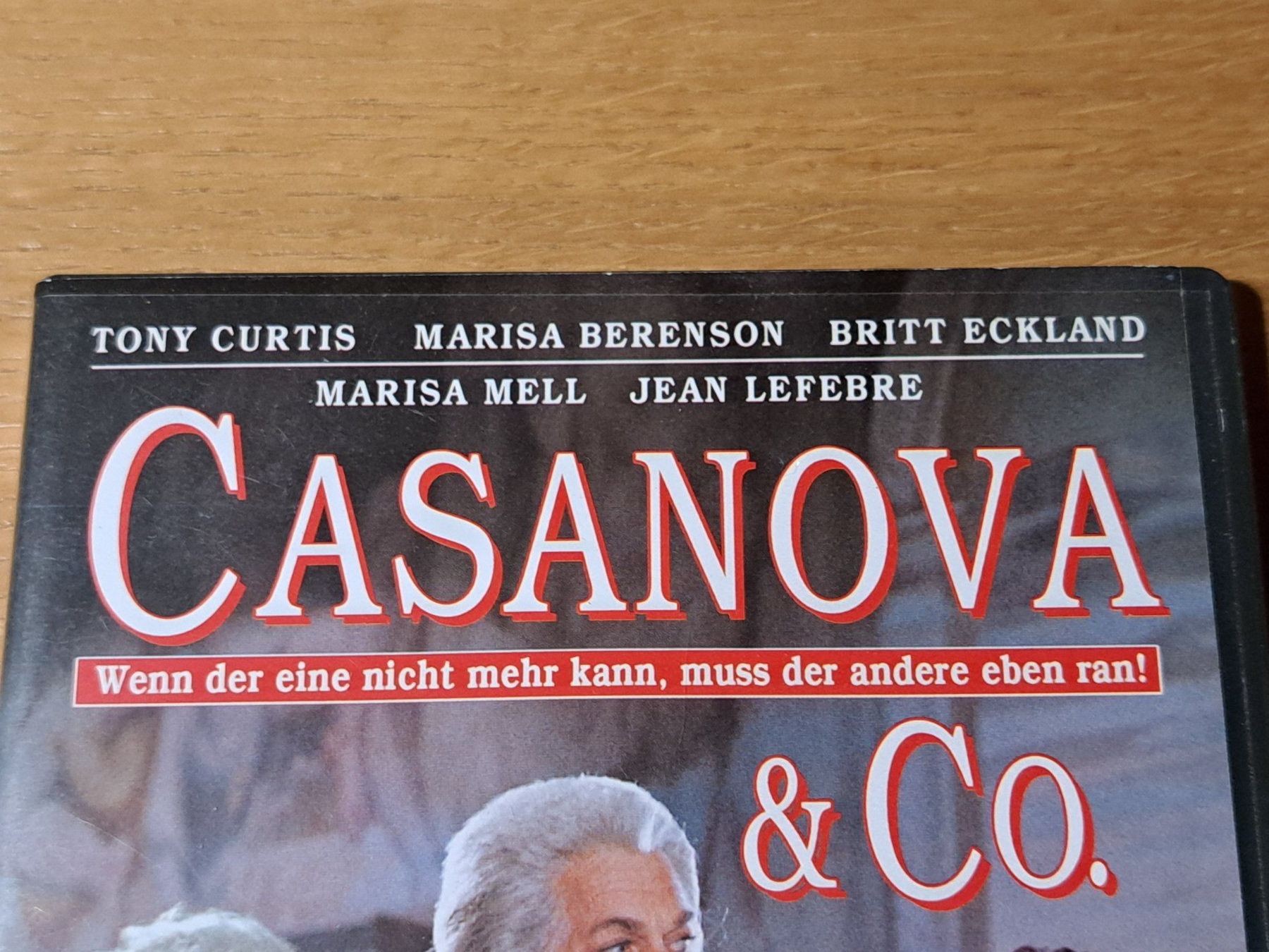 Tutti i DVDs: DVD Casanova & Co mit Tony Curtis, Marisa Bereson – Usato da Unterseen venduto da Kanica 2