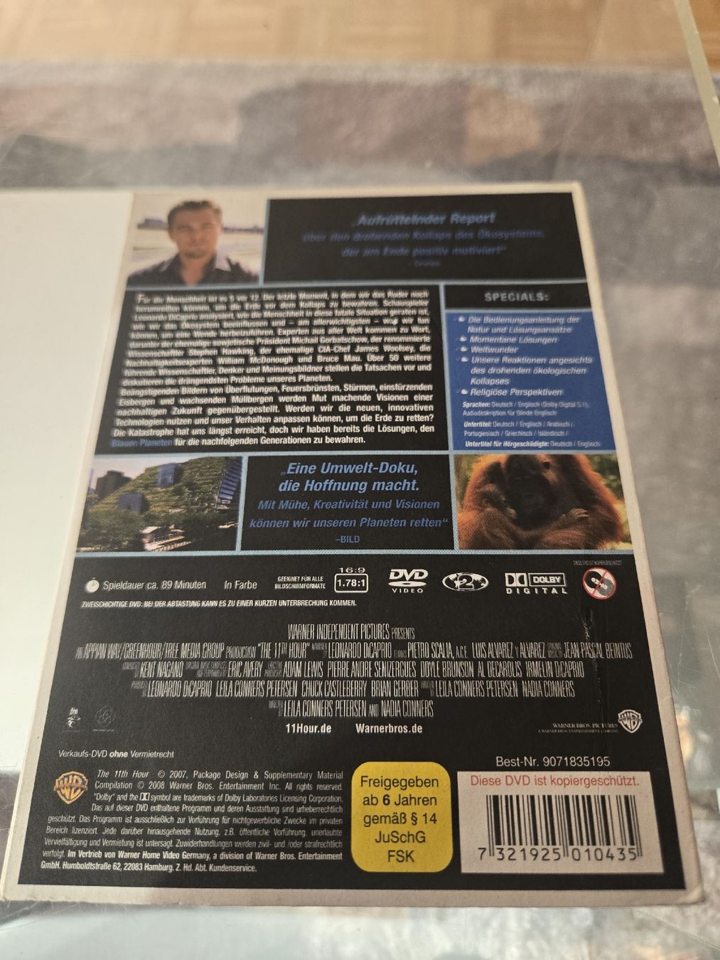 Tutti i DVDs: 11th hour 5 vor 12 DVD – Usato da Bussigny venduto da Kfdlt 1
