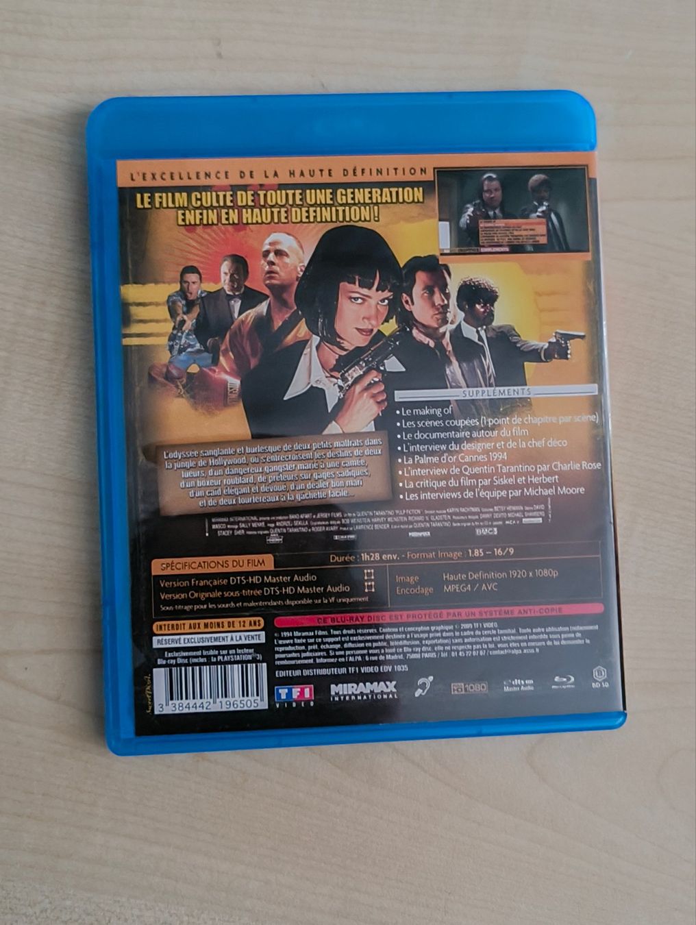 Tutti i DVDs: Pulp fiction - Quentin Tarantino - Blu-ray – Usato da Sion venduto da dor_8hwv 1