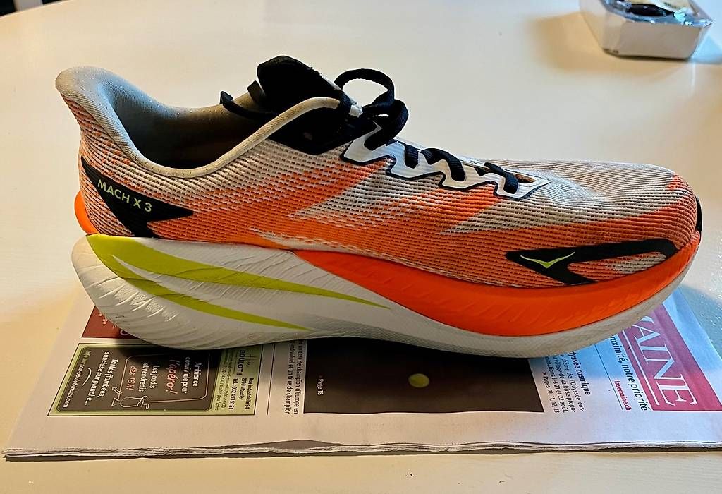 Scarpe da uomo: Hoka Mach x3  – Usato da Moutier venduto da cbr90 3