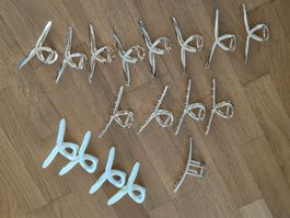 Haarklammern Set, verschiedene Farben & Formen