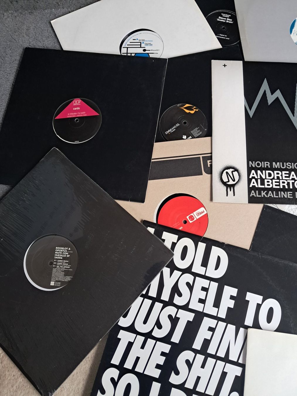 Dischi in vinile: Vinyl Set Techno Minimal – Usato da Biberstein venduto da precious010 2