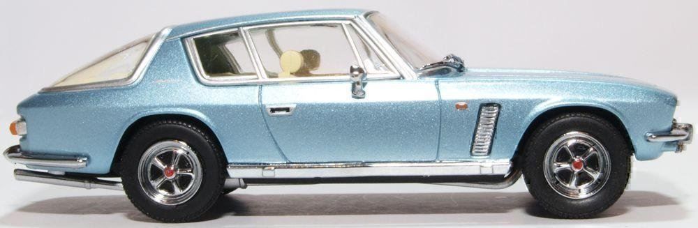 Jensen Modellini d'auto: Jensen Interceptor MK I 1966-1969 RHD hellblau met.     1:43 – Nuovo e nell'imballaggio originale da Gerlafingen venduto da espero88 4