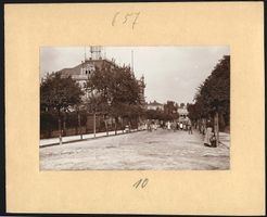 Fotografie Grossenhain, Blick entlang de