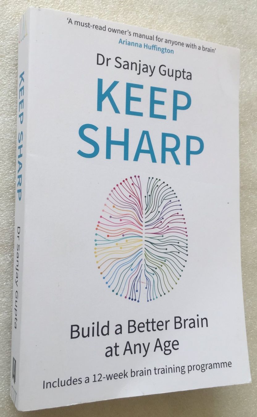 Libri: Sanjay Gupta - Keep Sharp - Build a better brain at any age – Usato da Genève venduto da Cockattoo