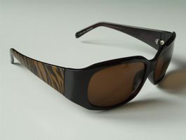 Specsavers 4000159 "Tigermuster"- Bügel, braunes Glas, NEU