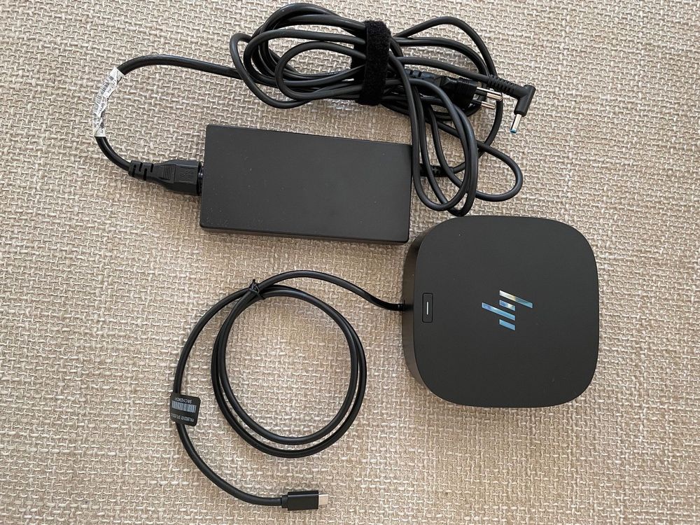 HP G5 Essential Dock Stazione Dock USB-C Nera, Universale, Nuova