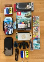 Nintendo Switch OLED Zelda TOTK Edition inkl. 3 Spiele