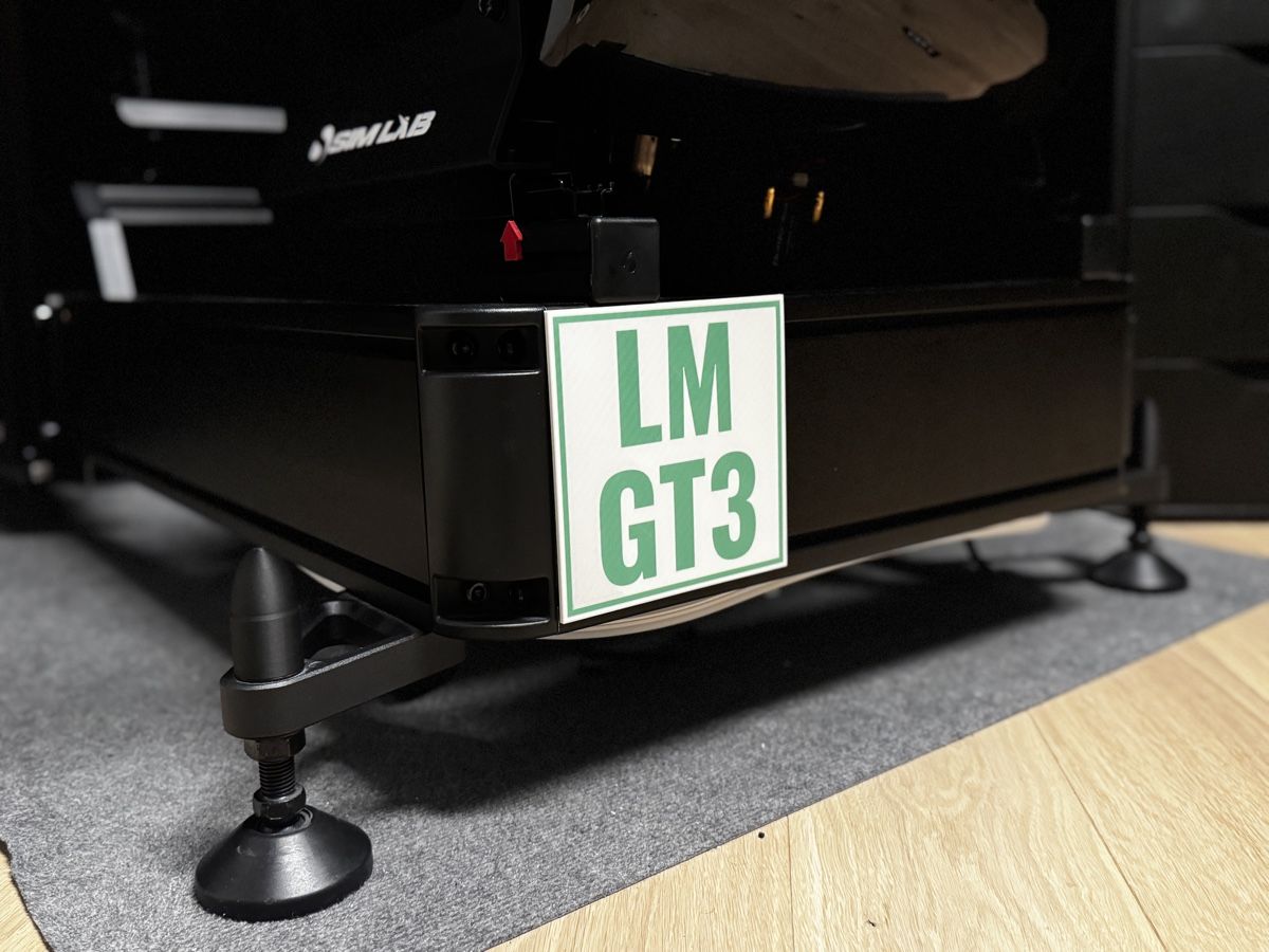 Giochi: Sim-Racing Rig Deko LM GT3 Schild #LeMans – Nuovo e nell'imballaggio originale da Winterthur venduto da rz87 2