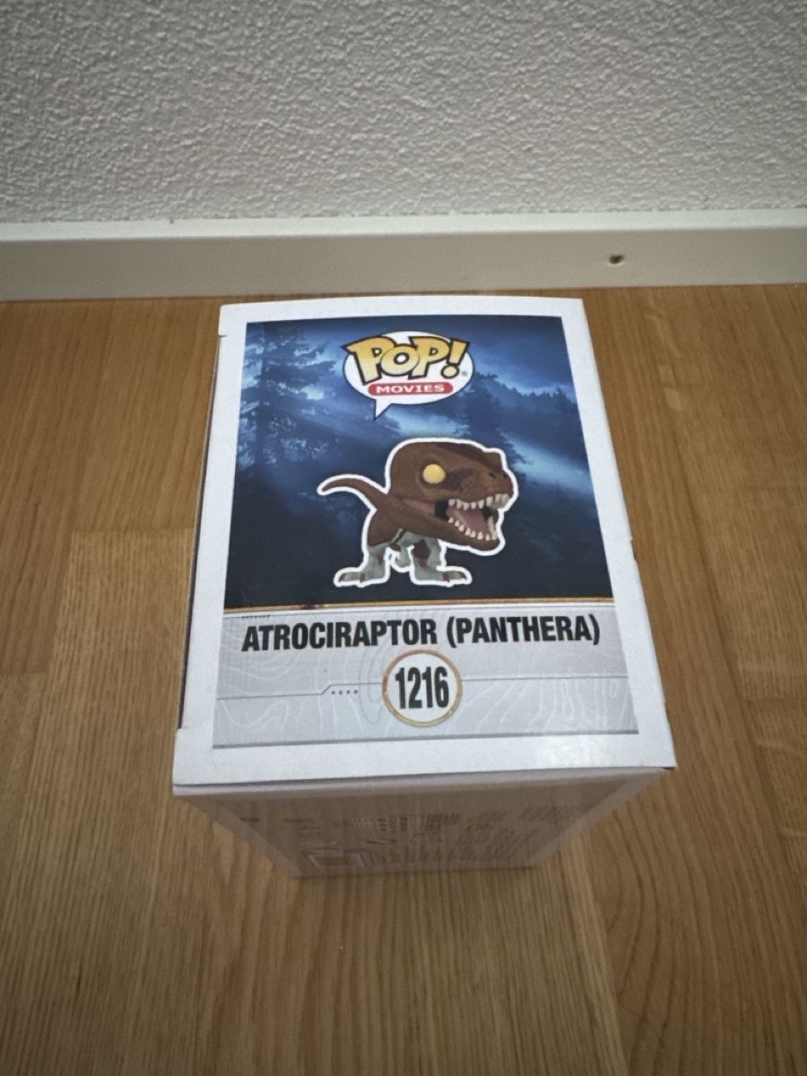 Funko Statuette: Funko Pop  Atrociraptor (Panthera) 1216 – Nuovo e nell'imballaggio originale da Suhr venduto da Dominick 3