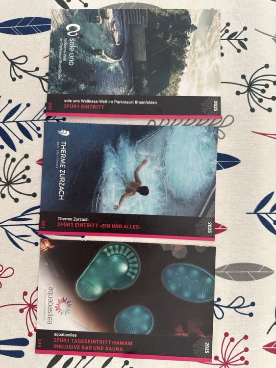 2 für 1 Therme Sole Uno, Zurzach, Aquabasilea - Deal! (Neu (gemäss ...