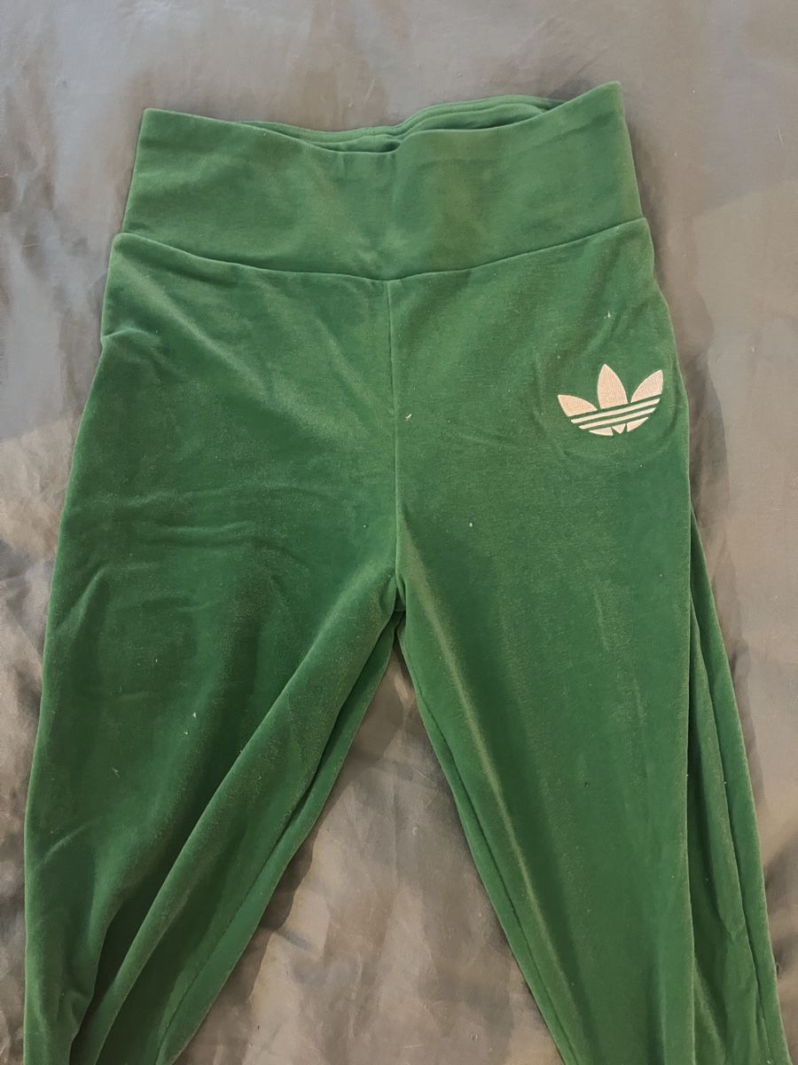 Adidas Pantaloni: Grüne Adidas Schlaghose – Nuovo (secondo la descrizione) da Zürich venduto da mel_258 2