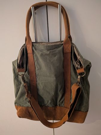 Tasche Stoff & Leder aus Sardinien 
