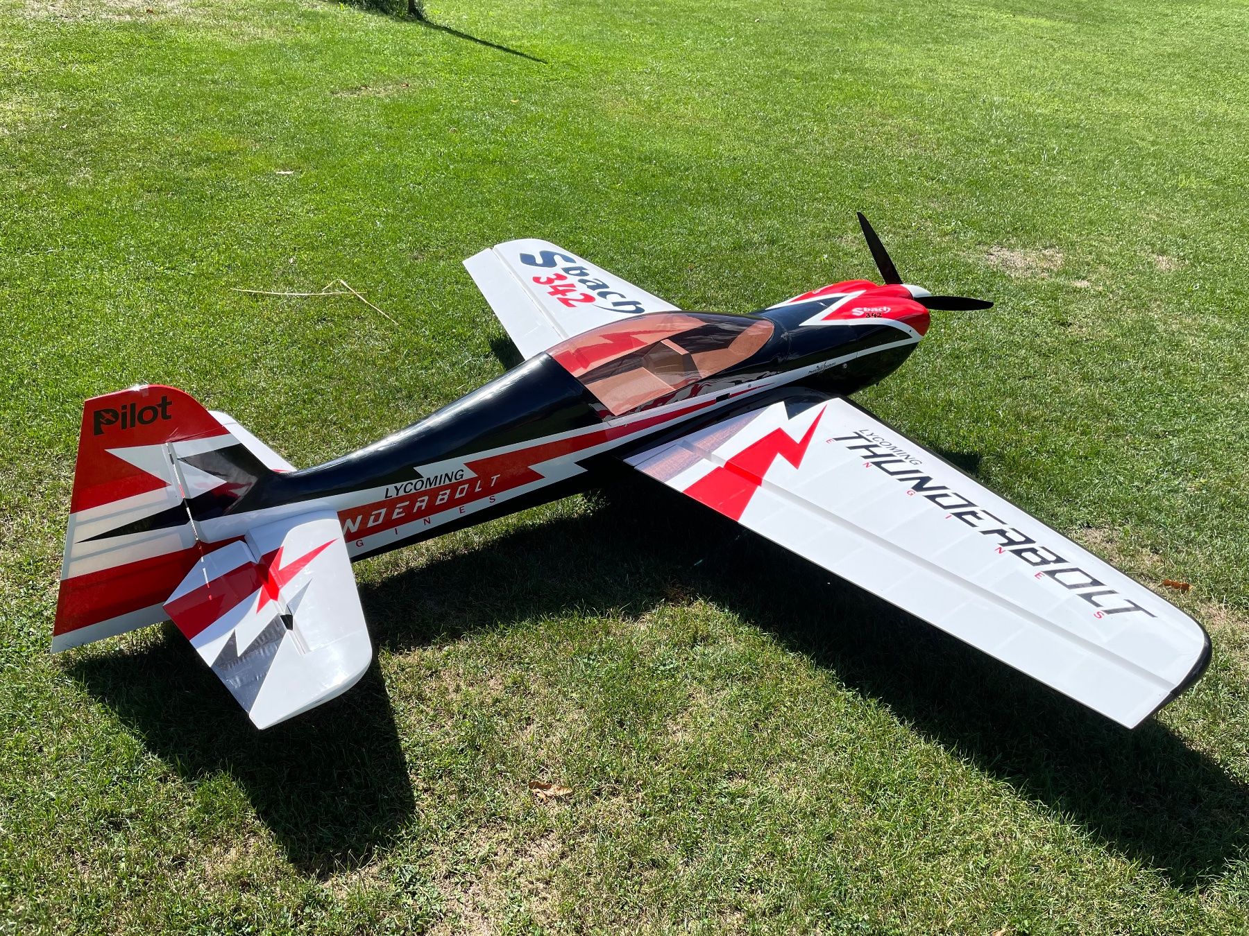 Pilot-RC RC Modellbau: Sbach 342 Pilot RC 3.1m DLE 170 – Gebraucht aus Vernayaz von Balamenace