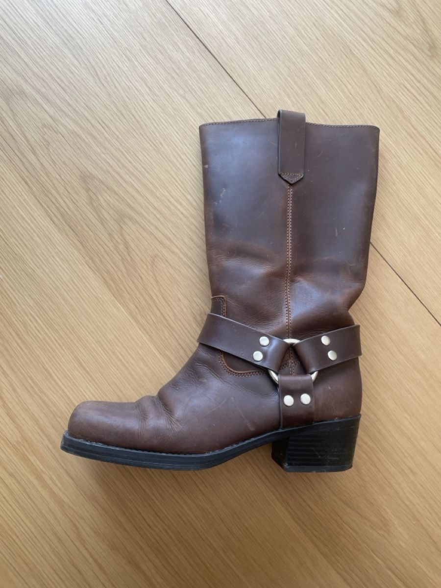 H&M Damenschuhe:  Echtleder Cowboy Boots H&M selection – Gebraucht aus Luzern von Heike30 1