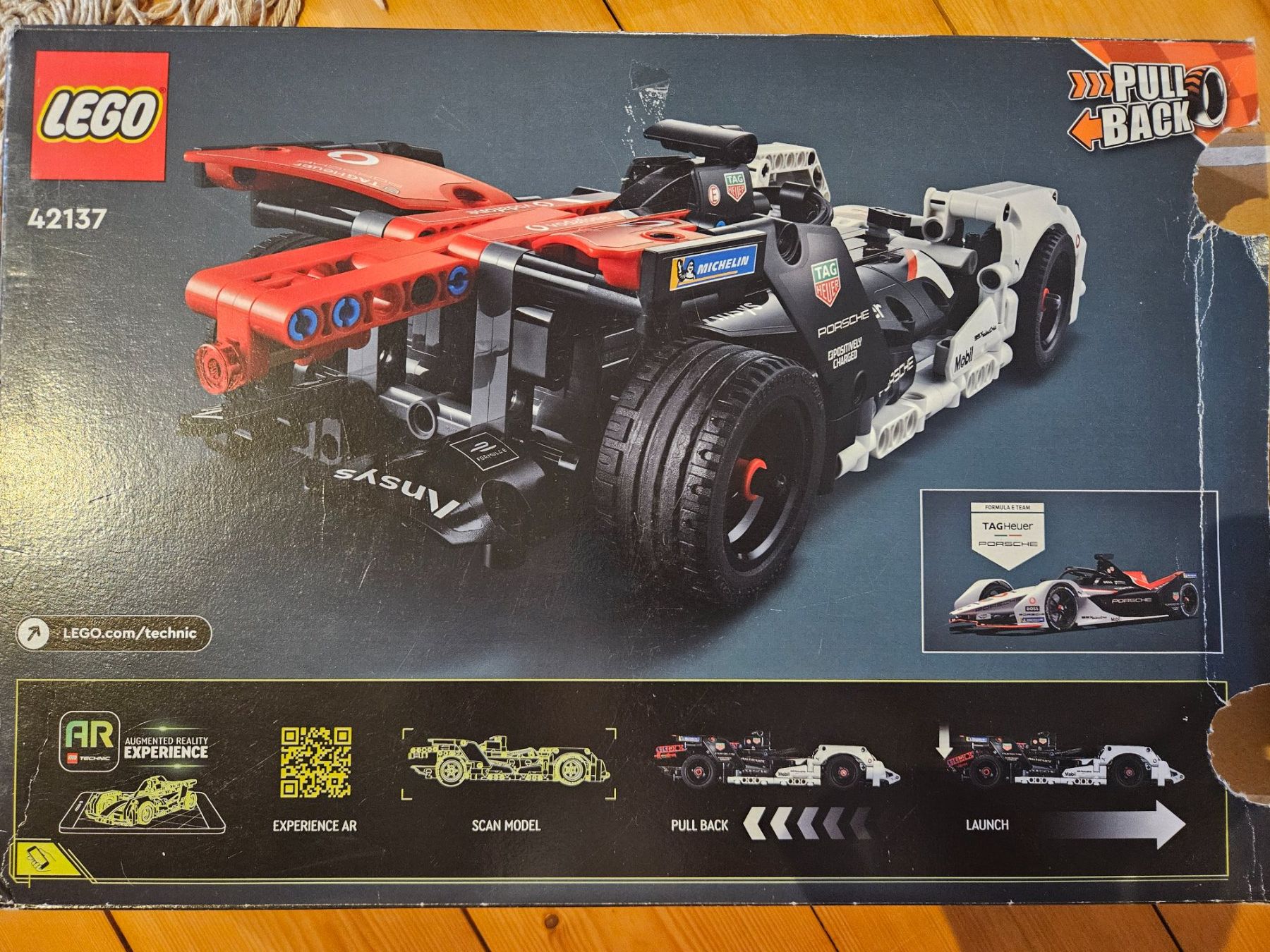 Lego Jeux de construction: Lego technic 42137, pull back, Porsche – D'occasion à Rifferswil par fle_5nqr 2
