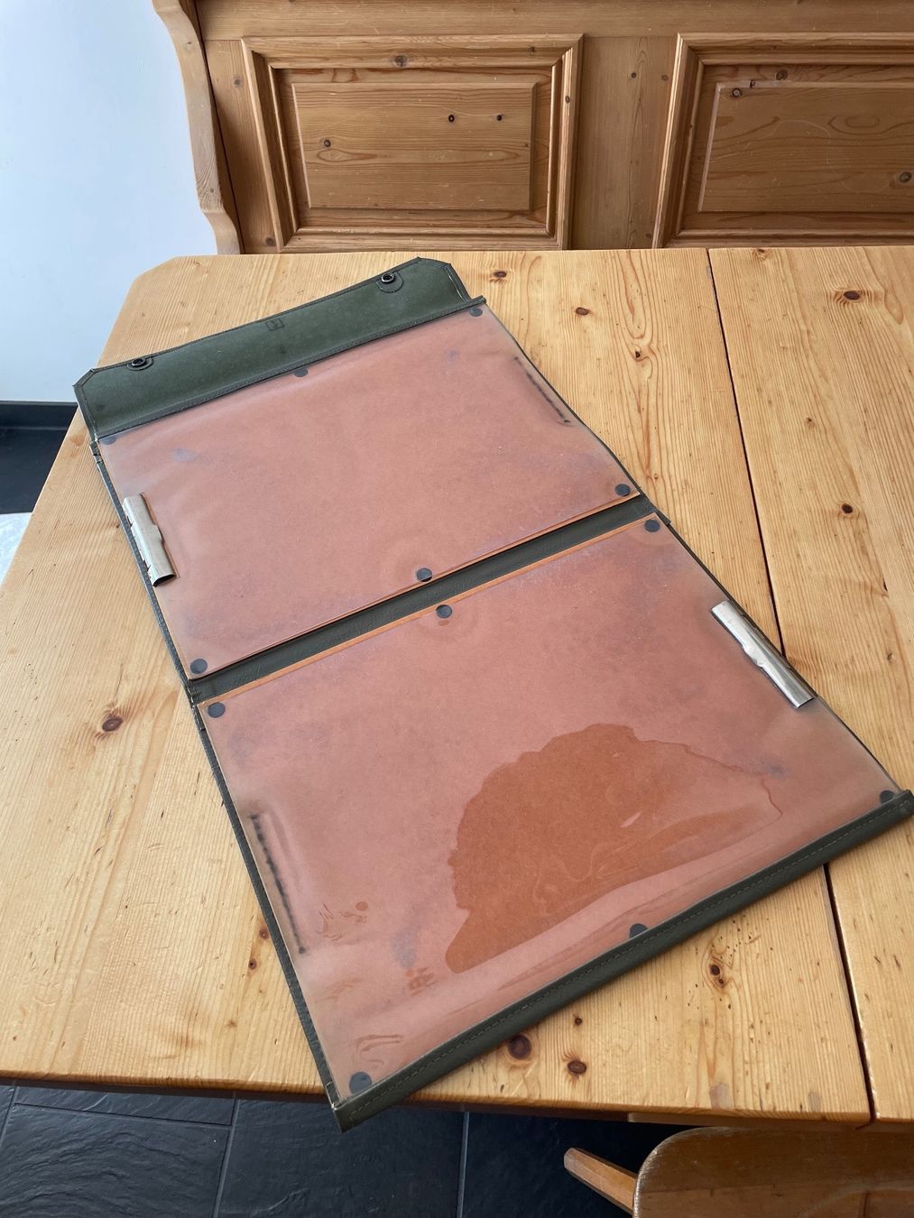 Valigie & Borse: Schweizer Armee/ Beobachter-Mappe 32x42cm – Usato da Sent venduto da ManuelB07 3