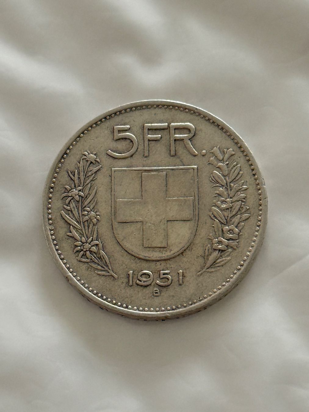 Tutti le monete: 5 Franken 1951  Silber – Usato da Wallisellen venduto da SWISS_SILVER1 1