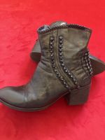 Schicke Herbst Stiefeletten aus Leder, Gr. 37, Top Zustand! 
