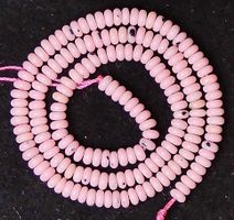 1 Strang echte Peruvian Opal Rondellen Perlen 4 x 2 mm
