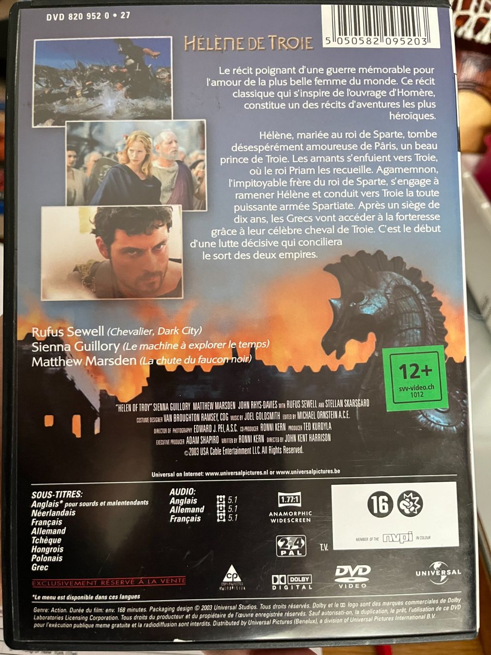 Tutti i DVDs: Hélène de Troie (2003, DVD) – Usato da Vevey venduto da zecollector 1