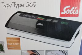 Solis Easy Vac Pro Typ 569 Vakuumiergerät schwarz