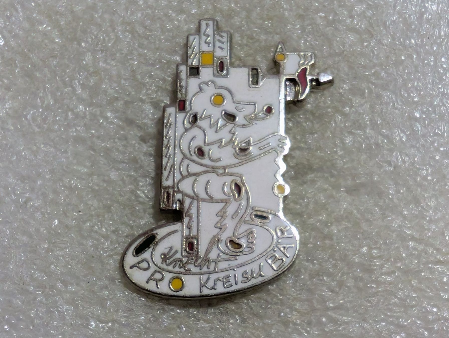 Placchette & Badge: Ansteckpin 143: Pro Kreisel – Usato da Oppligen venduto da Pin-Fall-Shop