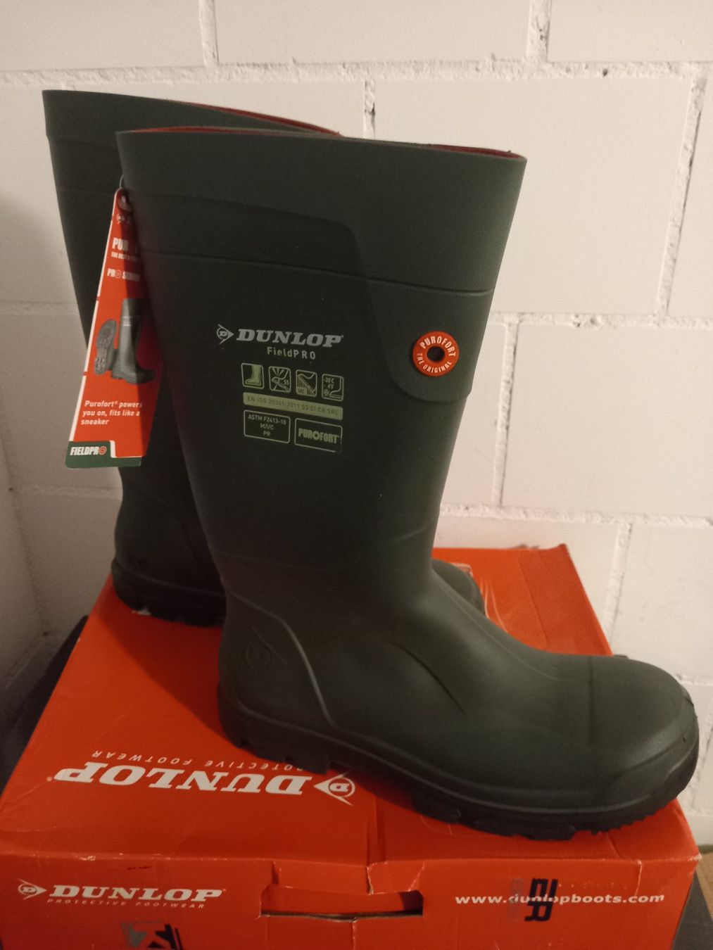 Scarpe da uomo: Gummistiefel Dunlop Pro Field  Gr.47 – Nuovo e nell'imballaggio originale da Thun venduto da Beas-Allerlei