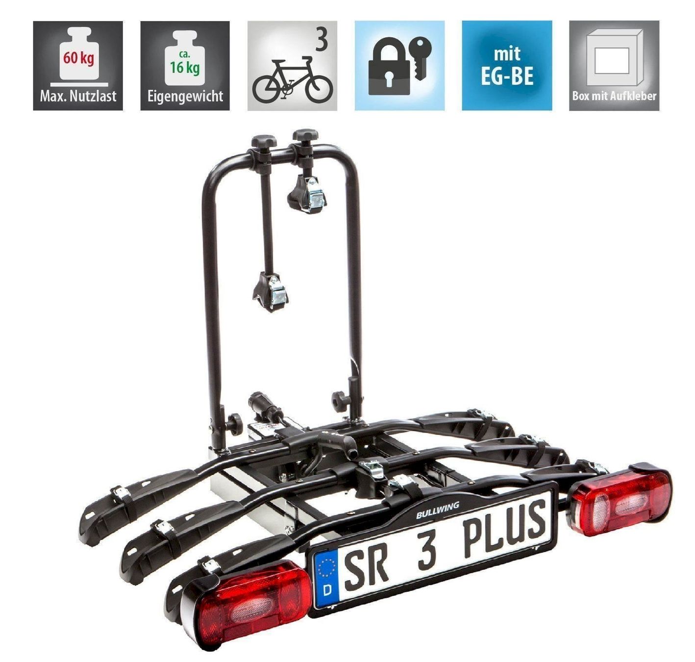 Poutres: Fahrradträger BULLWING SR3 Plus – Neuf avec emballage d'origine à Bottighofen par zaap