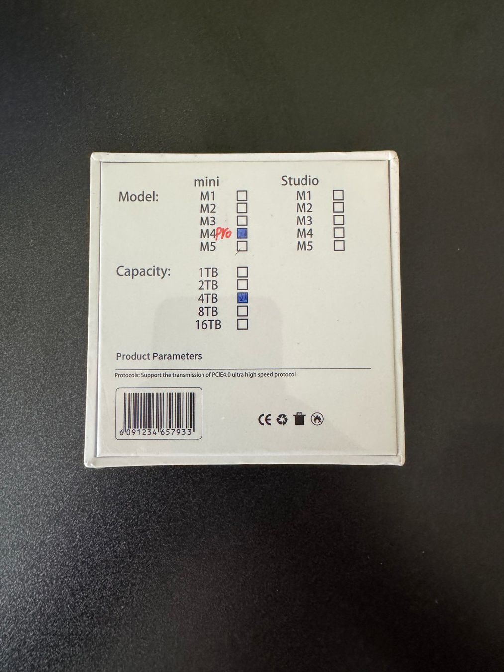 Apple PCs: Mac Mini M4 Pro SSD 4TB Upgrade Kit – Neu und originalverpackt aus Erlinsbach von marco-sx 1