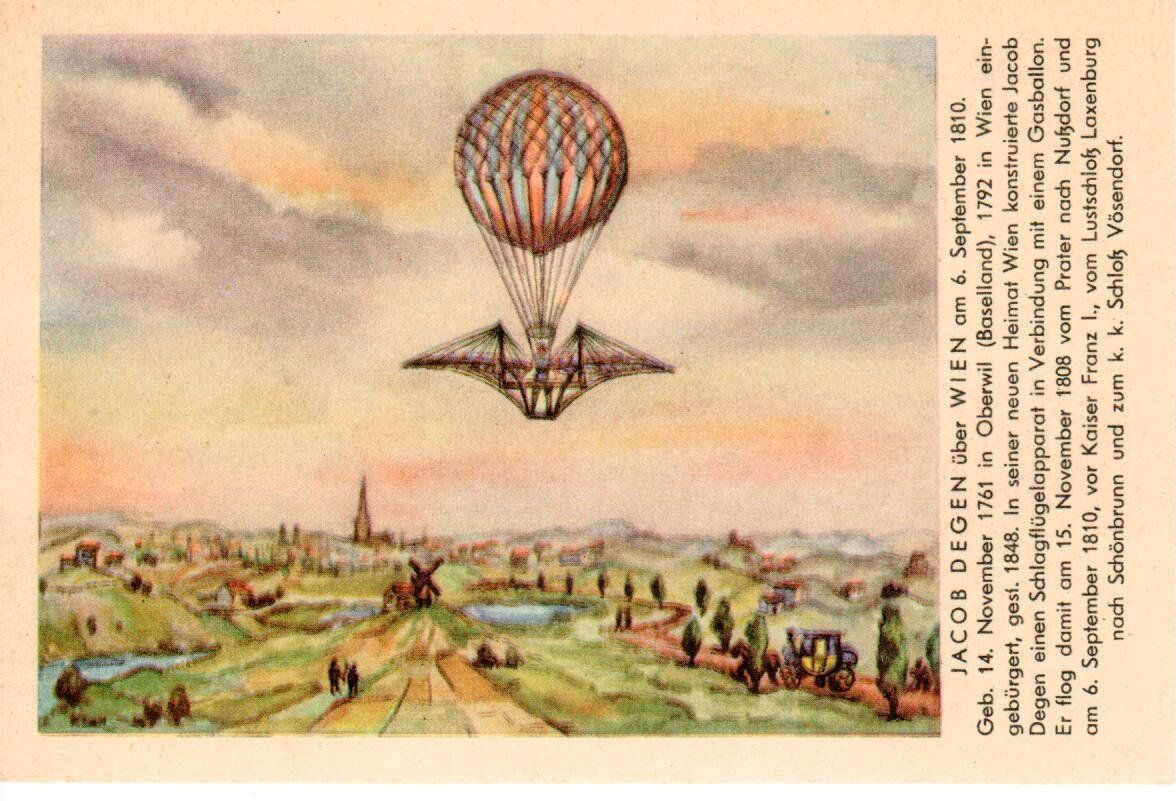 Cartes postales: Ballonpostkarte – D'occasion à Wolhusen par Curver9