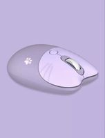 Wireless Mouse, Lavender Purple, DPI Adjustable