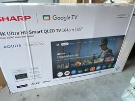 TV Sharp 65- Zoll / neu und originalverpackt