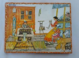 Penelope Holzpuzzle / Schellen Ursli mit Flurina + Familie