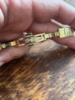 Bracelet de montre plaqué or acier inoxydable 4 pièces