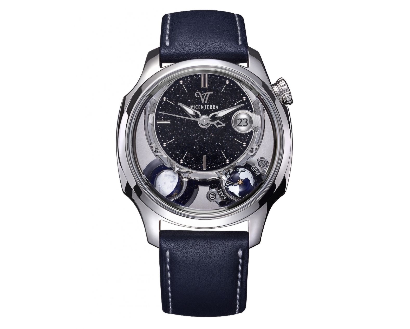Orologi: Vicenterra AstroLuna Aventurine – Nuovo e nell'imballaggio originale da Bellevue venduto da tcheppe
