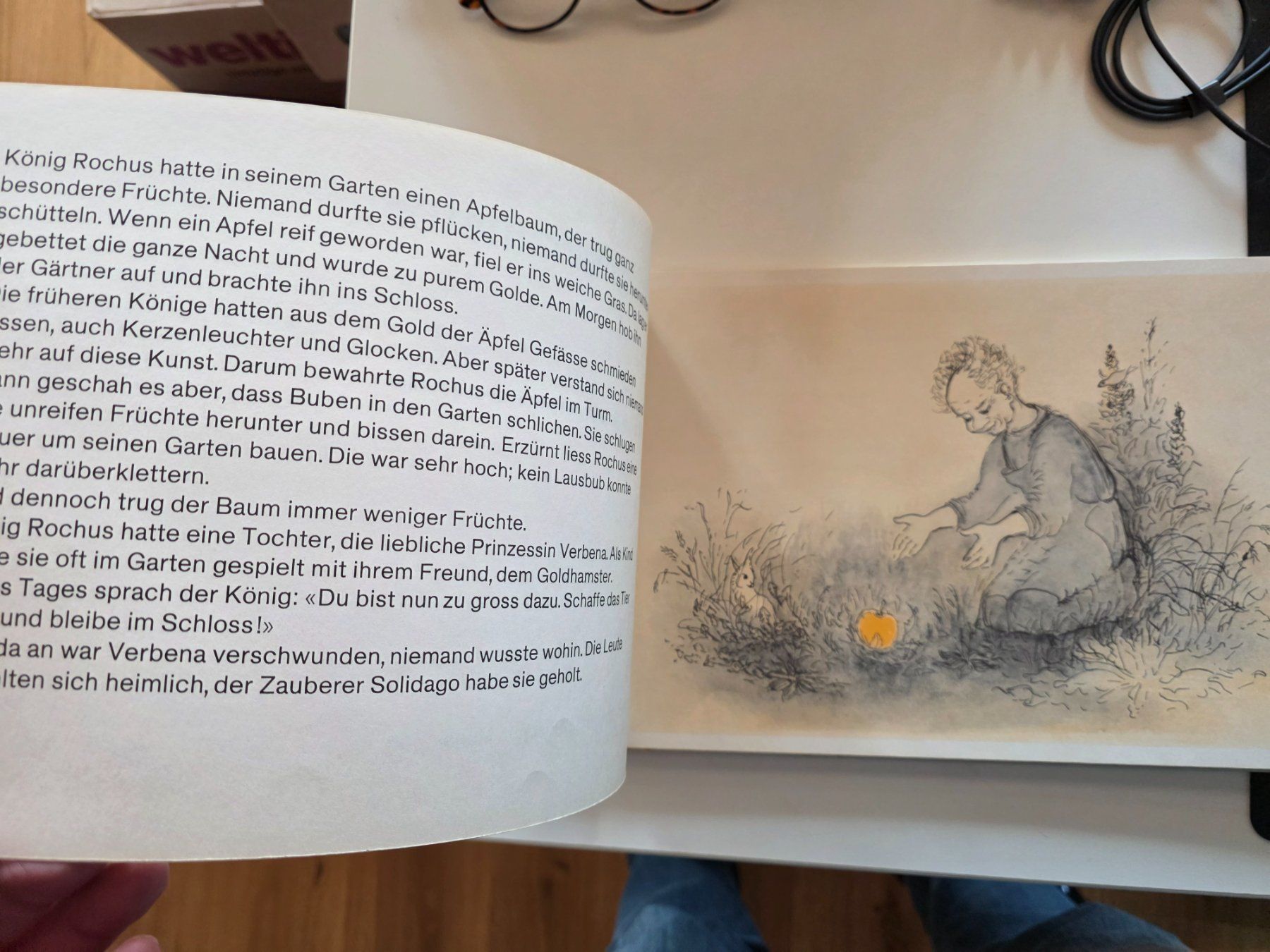 Libri: Der Goldapfelhamster - Therese Keller - Märchen 1969 – Usato da Walterswil BE venduto da Lonitti 8