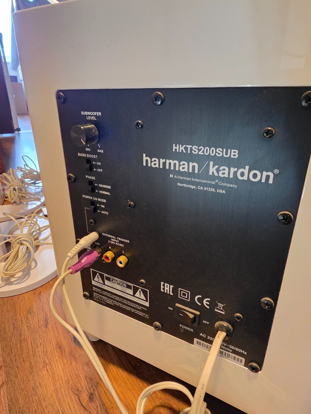Harman-Kardon Home Cinema: harman kardon Heimkino Set / hkts200sub – Usato da Fischbach-Göslikon venduto da PitBullDoll 6