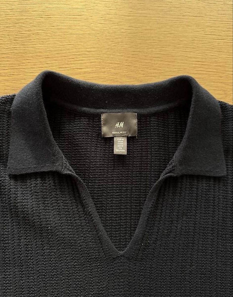 H&M Magliette Polo: H&M Herren Polo, navy blau, Gr. M – Nuovo (secondo la descrizione) da Sursee venduto da Janst88 1