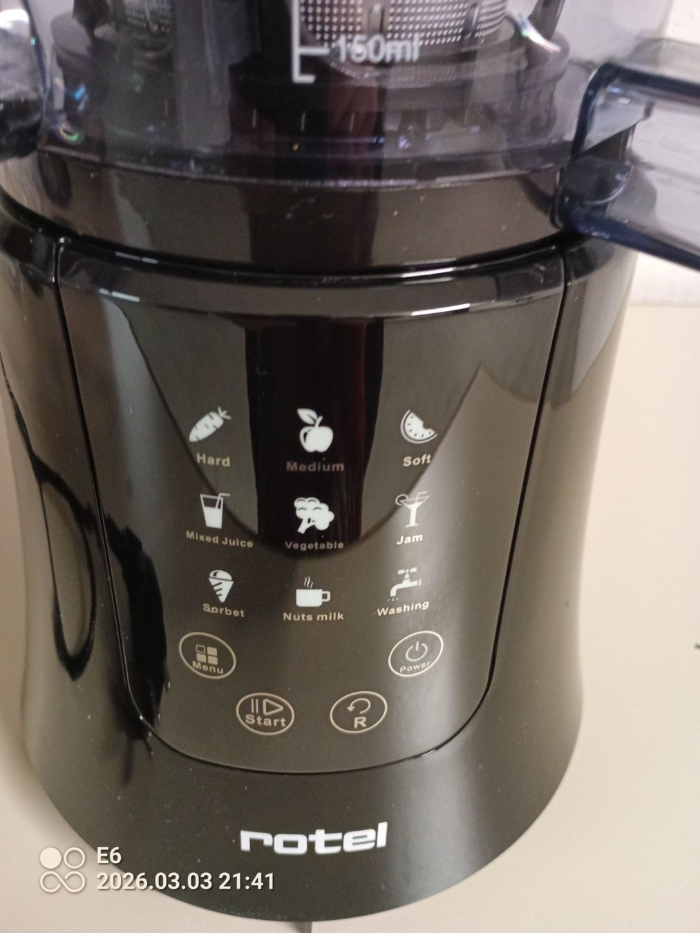 Rotel Elettrodomestici da cucina: Slow- Juicer Marke Rotel – Nuovo e nell'imballaggio originale da Zürich venduto da Mitzi6 3
