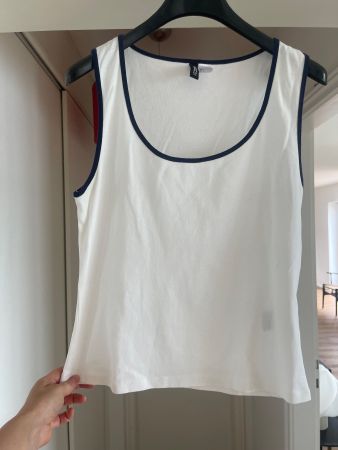 Damen Top Weiss Grösse L guter Zustand
