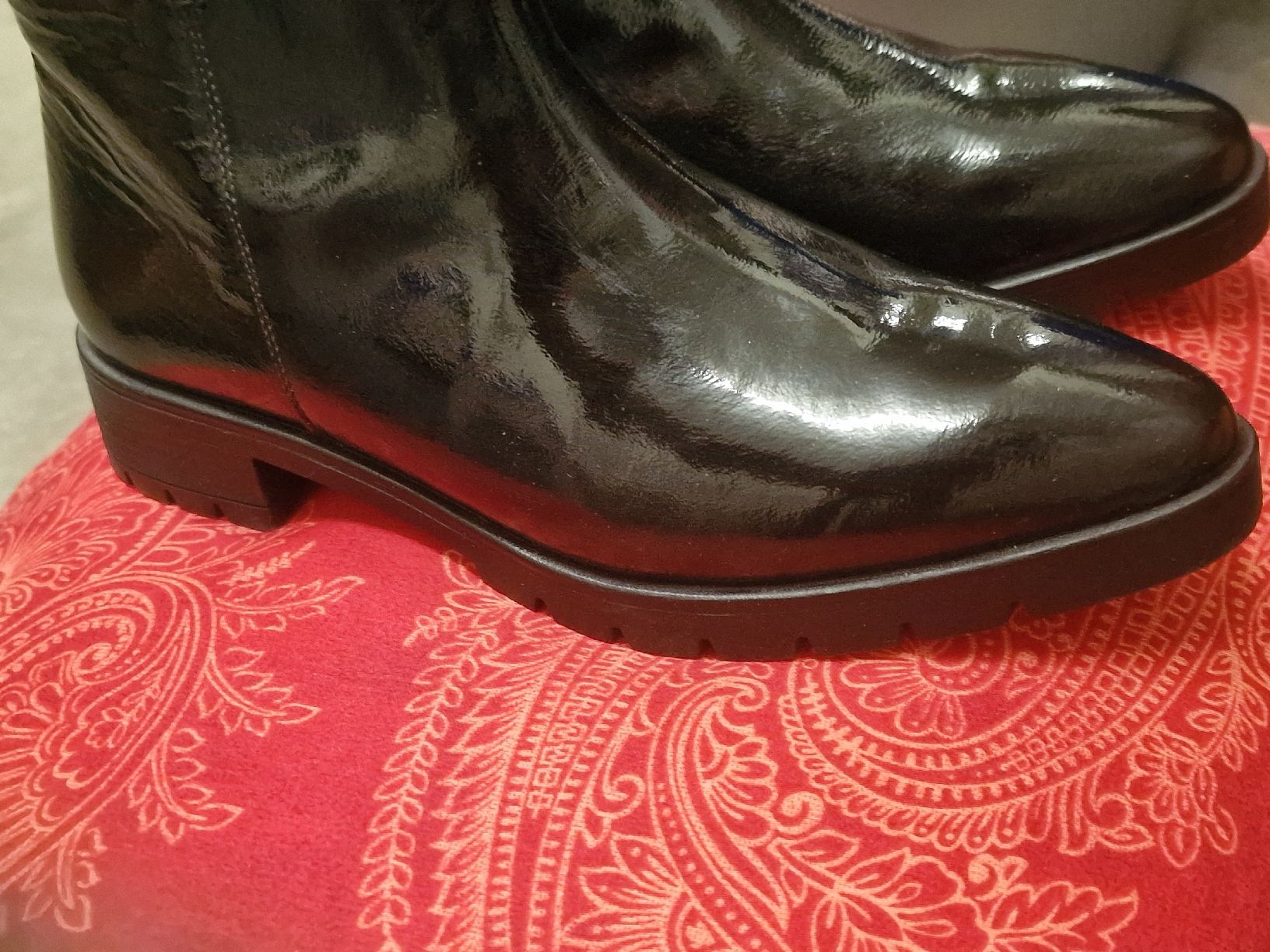 Scarpe da donna: Lackleder Schuhe schwarz – Nuovo (secondo la descrizione) da Flawil venduto da Monika3008