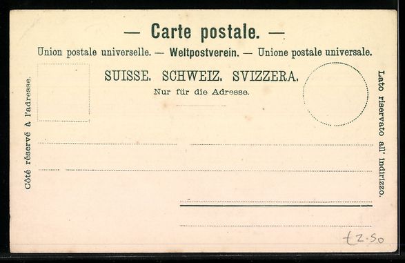 Ansichtskarten: AK Basel, St Peters-Kirche – Gebraucht aus Berlin von bartko-reher 1