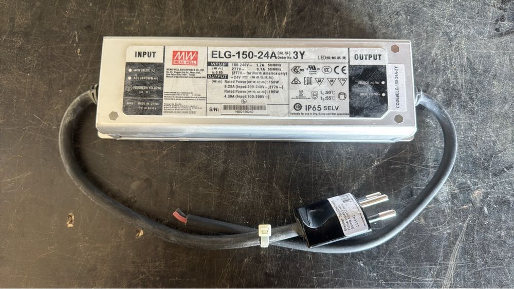 LED Trafo MW ELG-150-24B 24V/DC, 0-150W, 1-10V (60-150W) dimmbar, IP67 online kaufen