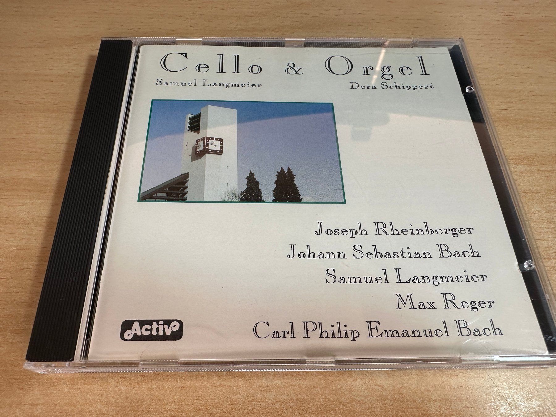 CD: Z4 Samuel Langmeier Cello & Dora Schippert Orgel – Usato da Rikon im Tösstal venduto da Alpenmutz