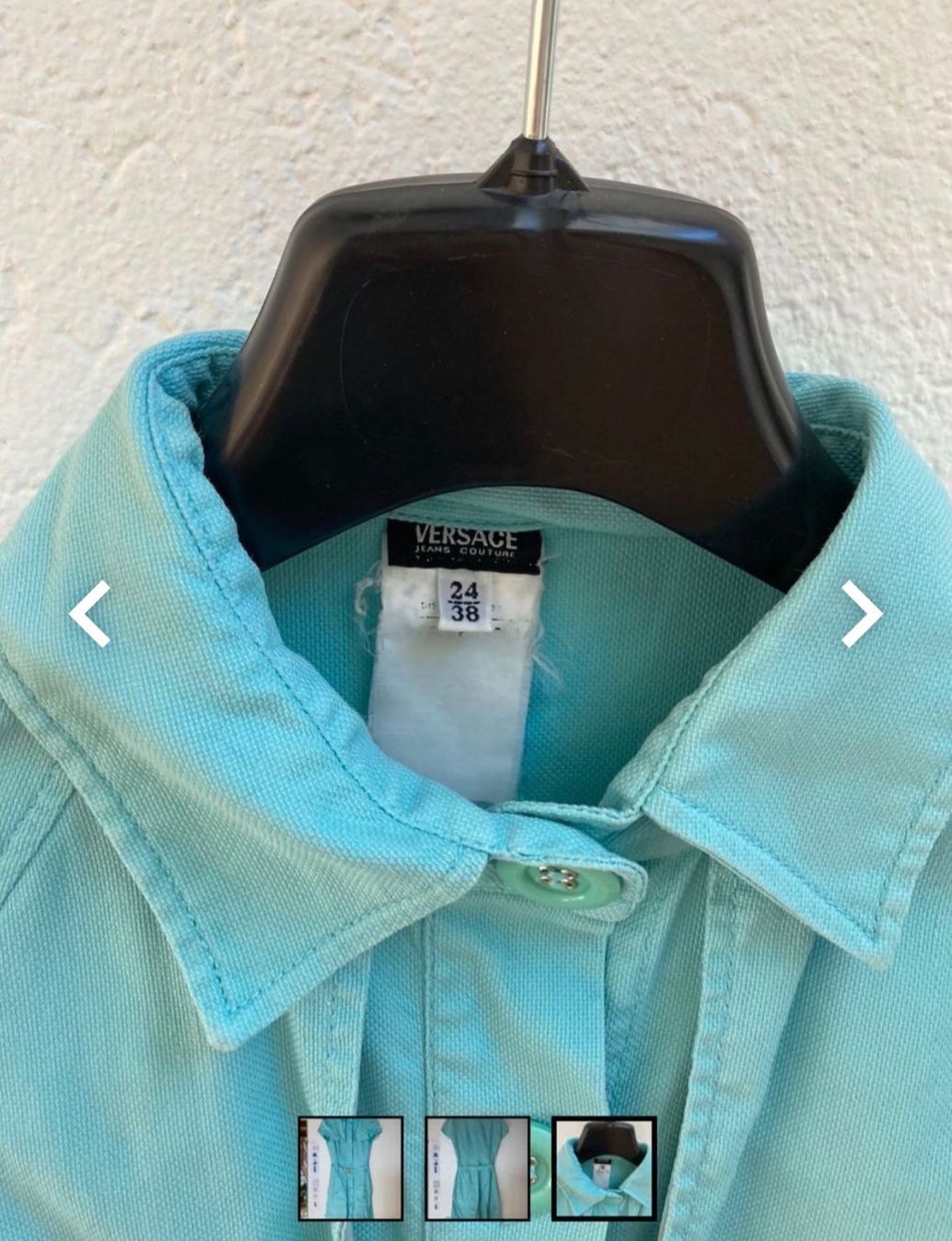 Versace Vestiti: VERSACE JEANS MINIKLEID MINT – Usato da Honau venduto da olya_i 3