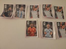 Verschiedene Coca Cola Fussball WM 26 Sticker