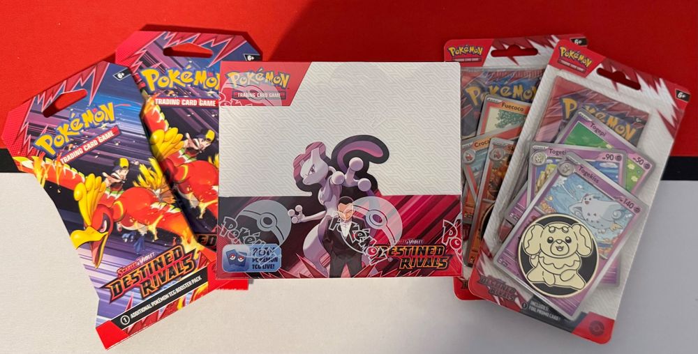 Pokemon TCG Destined Rivals ENG Sealed Bundle! (Neu und ...