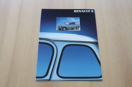 Renault 4 TL/GTL/GTL 4x4 Prospekt 6/1990 FR