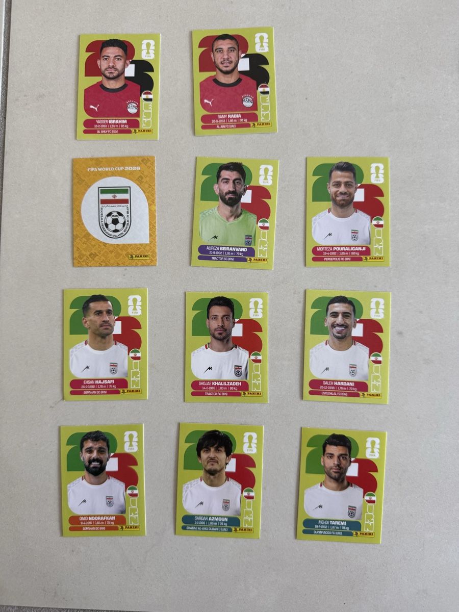 Panini Sammelbilder & Trading cards: Panini Egypten & Iran WM2026 – Neu (gemäss Beschreibung) aus Hellikon von stoudii 1